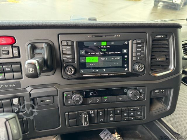 Holztransporter LKW SCANIA R580 6x4 Kurzholz LKW mit Epsilon M12Z 83