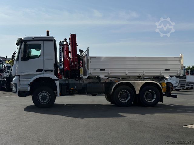 Sonstige MERCEDES-BENZ Arocs 3348 AK 6x6 Krankipper mit Fassi F195A2.24