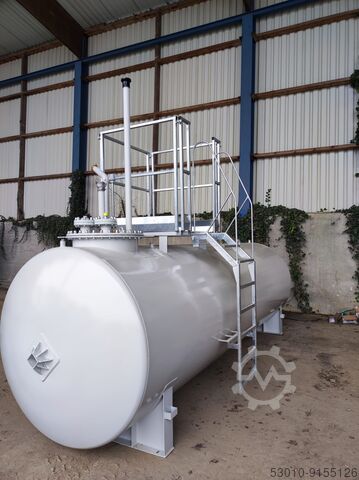 ▷ Heizöltank, Lagerbehälter, Tankanlage 20m³ Stahltank für Heizöl