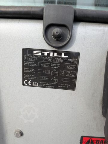 Elektro 4 Rad-Stapler Still RX 60 40 // Batterie 2024 // 2.159 Std. // Seitens