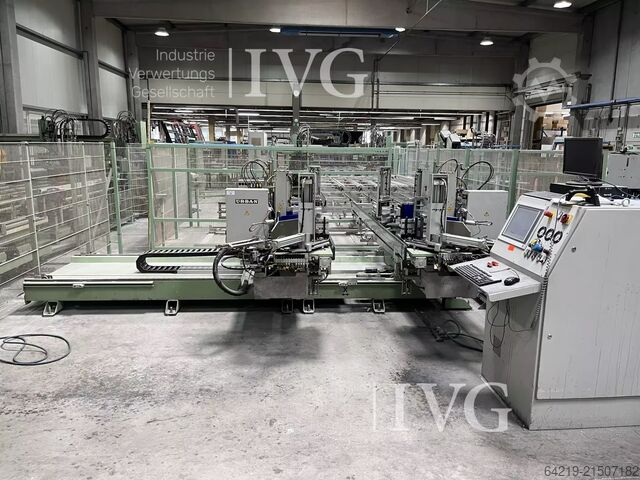 Automatische Schweiß- und Reinigungsanlage Urban 2x AKS 6410 + TBA-F 26/28 + SV 800