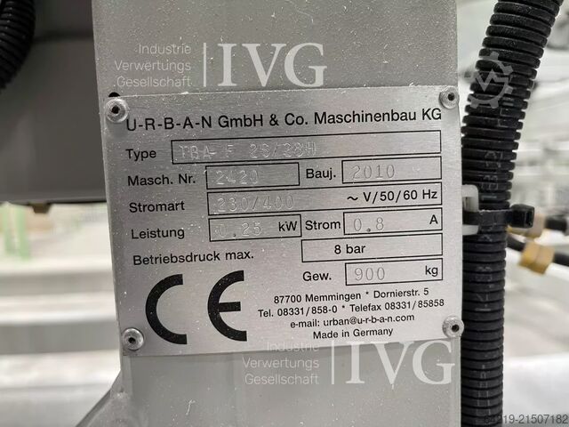 Automatische Schweiß- und Reinigungsanlage Urban 2x AKS 6410 + TBA-F 26/28 + SV 800