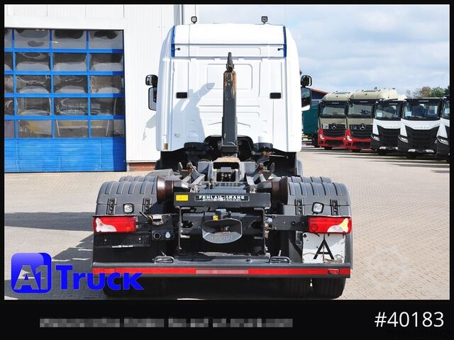 Roll-off tipper truck SCANIA R500, V8,,  Meiller, Liftachse,