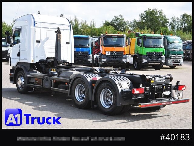 Abrollkipper SCANIA R500, V8,, Meiller, Liftachse,