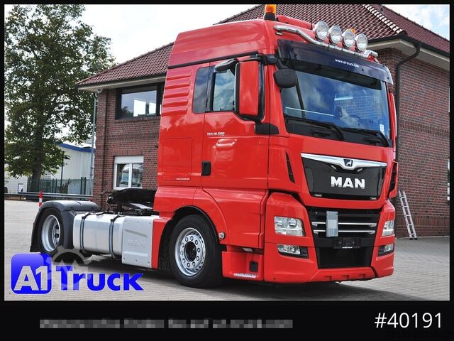 Volume tractor unit MAN TGX 18,500, LLS Intarder verstellbare Sattelplatte,