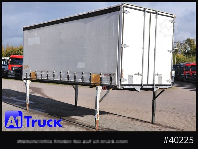 Wechselbrücke mit Pritsche & Plane WECON WPR 745, verzinkt, 2520  innen, Code XL