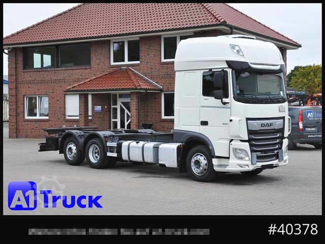 Swap body truck DAF DAF XF 480 FAN SSC Intarder, Lenkachse Standlklima