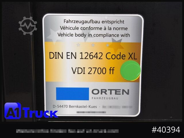 Beverage trailer ORTEN AG 18T Getränke Jumbo Stapler, verzinkt,