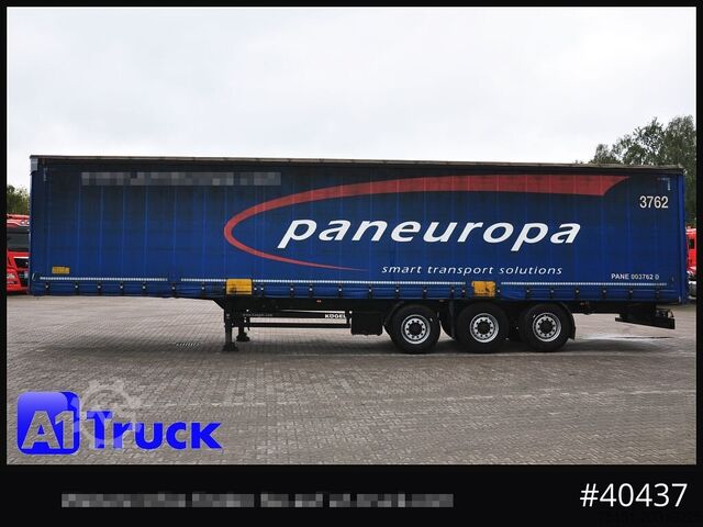 Auflieger mit Pritsche & Plane KOEGEL S 24 Tautliner, Code XL, BPW,