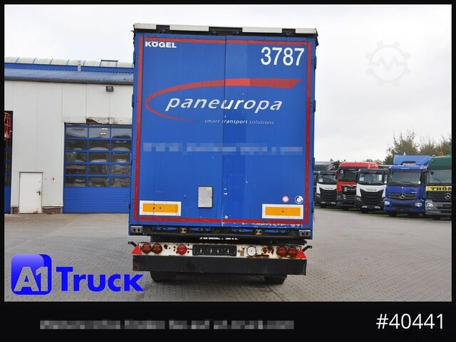 Auflieger mit Pritsche & Plane KOEGEL S 24 Tautliner, Code XL, BPW,