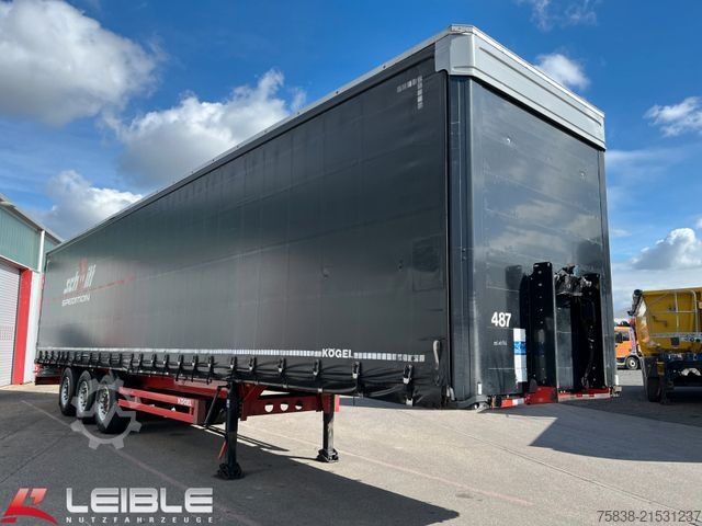 Auflieger mit Pritsche & Plane KÖGEL SN 24*Standard Tautliner*Zertifikat Code XL*SAF*