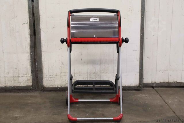 Cleaning roll holder Tork W1 mit Abfallständer