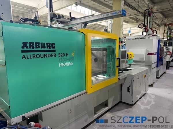 Spritzgießmaschine Arburg 520H 1500-400 e²