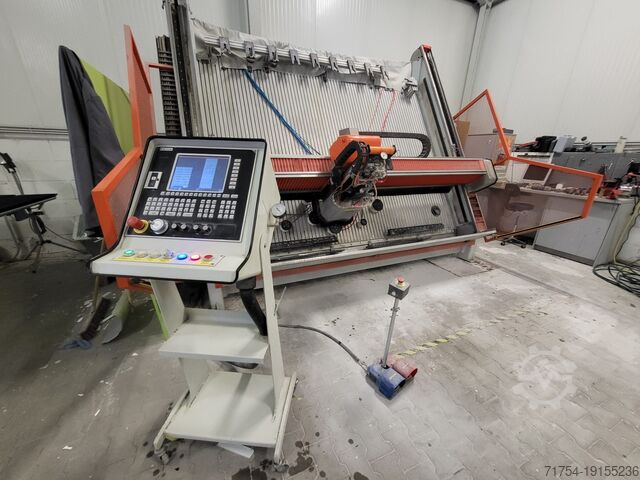 CNC glass processing center PAVONI Automazioni V2700