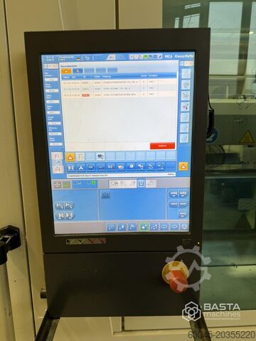 Krauss Maffei KM250-1400CX (2014) blue power LRX150 linear robot robot KraussMaffei KM250-1400CX