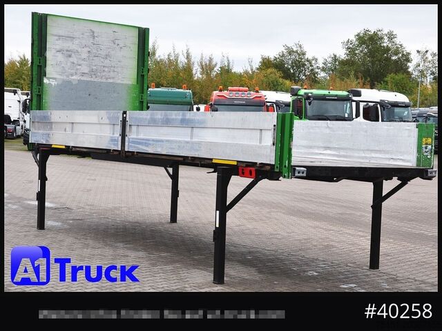 Swap body trailer KOEGEL WB 7.45, Bordwand, Plattform, Pritsche,