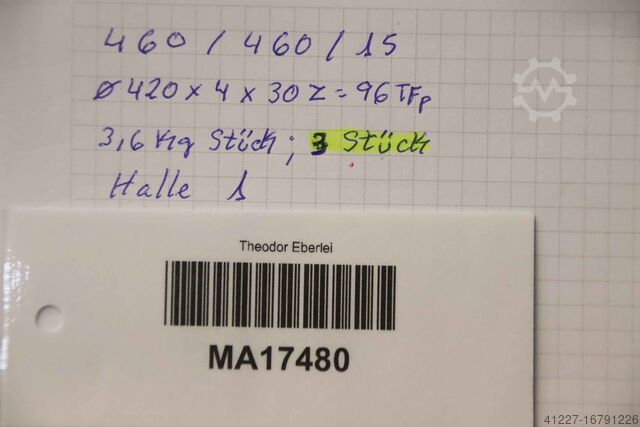 Saw blade Dress Ø 420x4,0/3,2x30 Z96 TFP