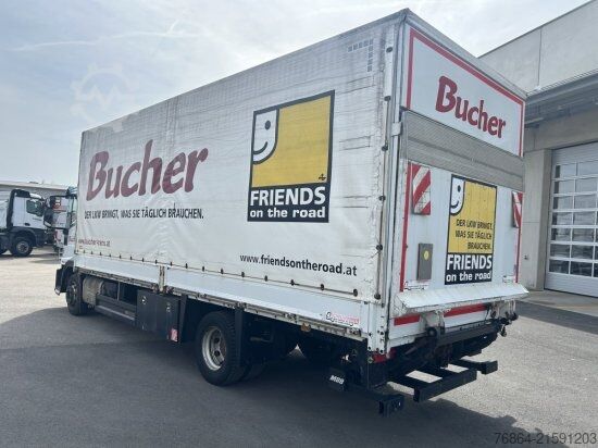 LKW mit Pritsche & Plane IVECO EUROCARGO 120E22 PLANE, SCHALTER LBW