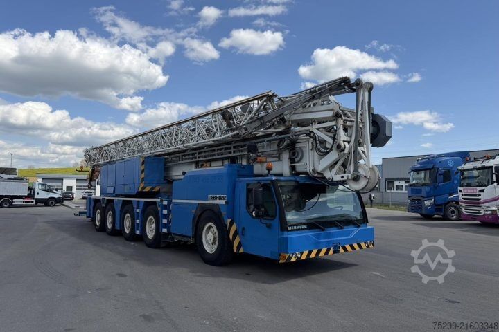 Truck mounted crane Liebherr MK100-UMK500 / Swiss-Vehicle