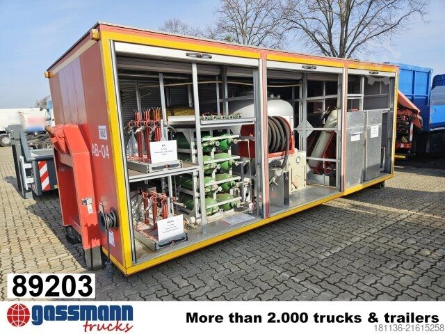 Abrollcontainer  Abrollcontainer/Abrollbehälter Sonderlöschmittel