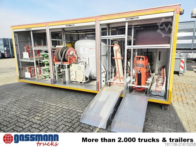 Abrollcontainer  Abrollcontainer/Abrollbehälter Sonderlöschmittel