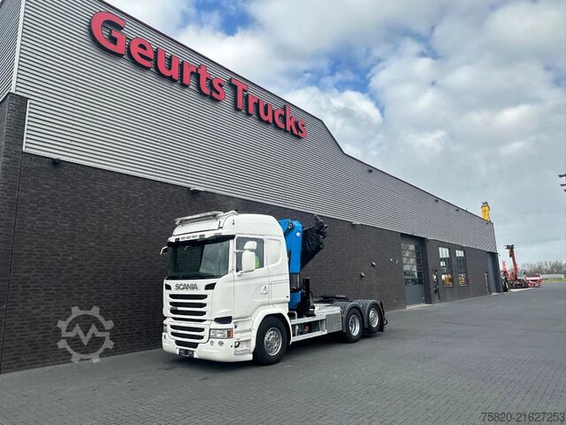 Kranwagen Scania R490 6X2 TREKKER / SATTELZUG/TRACTOR UNIT/ CAMI...