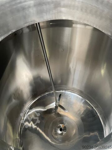 750 l Przejezdny zbiornik mieszający ze stali ko. BRABY LTD. 750 Litre