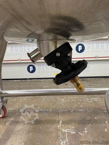 750 l Przejezdny zbiornik mieszający ze stali ko. BRABY LTD. 750 Litre