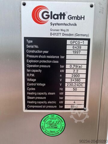 Glatt Modell GPCG-1 Labor-Mobil Wirbelschicht-Trockner GLATT GPCG-1