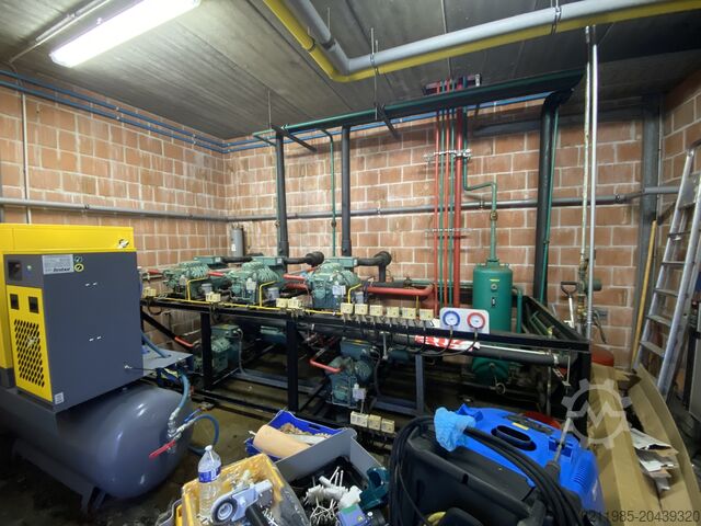 Kältemittel-Kompressorsatz Bitzer Setup total 600m2 cooling