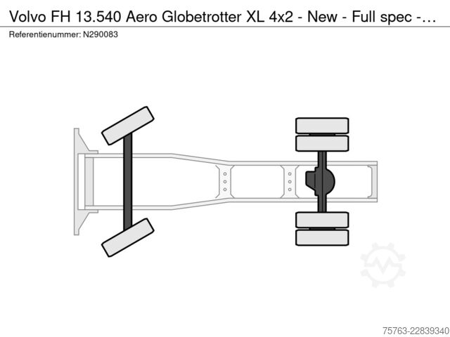 Standard-SZM Volvo FH 13.540 Aero Globetrotter XL 4x2 - New - Full...