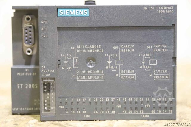 Interface Module ET200S Siemens IM151-1 6ES7 151-1CA00-3BL0