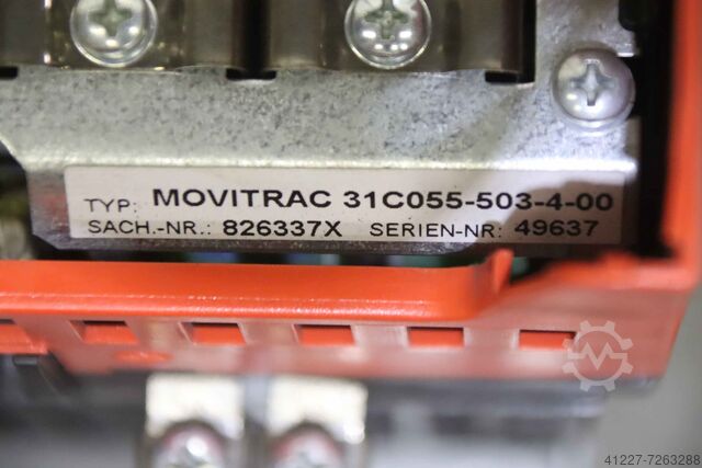 Frequency converter 5,5 kW SEW-EURODRIVE Movitrac 31C055-503-4-00