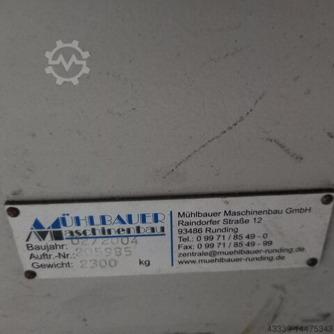 Aufspannplatte Mühlenbauer ASP 2240