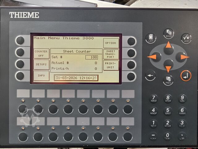 Siebdruckmaschine Thieme T 3000