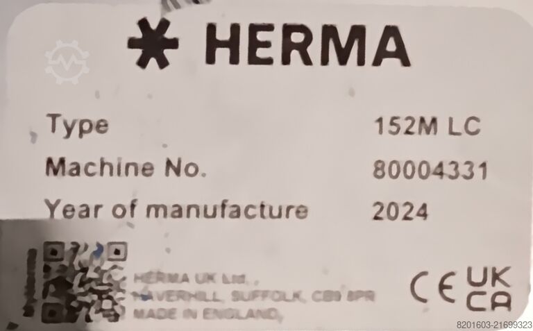 Labeling equipment Herma 152M LC