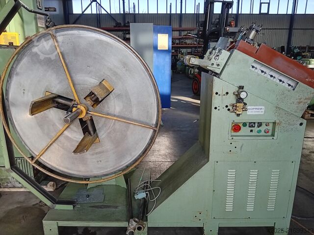 Abwickelhaspel - Richtmaschine SOPREM BRH / 275 / 11 - 350 B