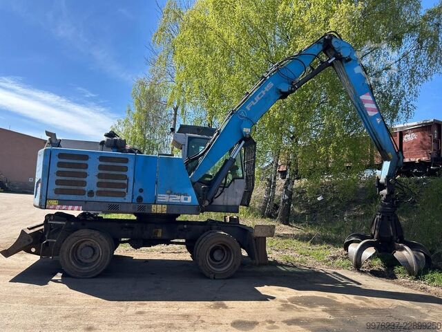 Terex Fuchs MHL 320 material handler Terex Fuchs MHL 320 F