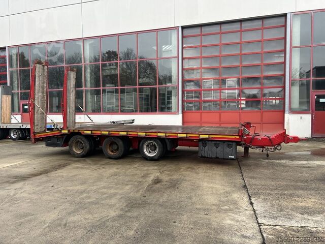 Low loader trailer  3 Achs  Tridemtieflader- Anhänger