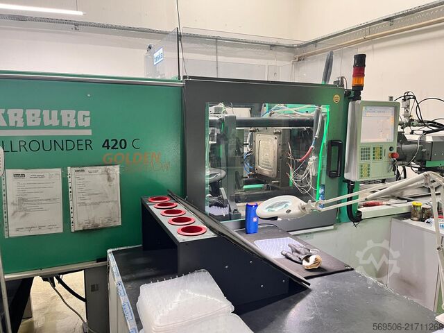Injection molding machine ARBURG ALLROUNDER 420 C