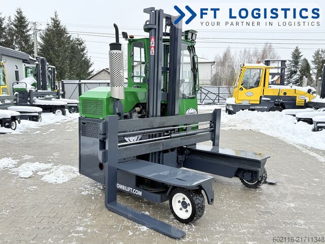 4-way forklift Combilift C3000 DIESEL WIDE FORK POSITIONER DUPLEX