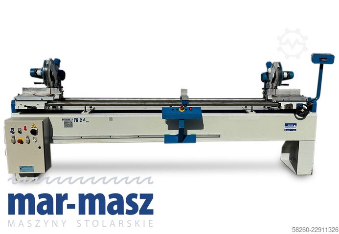 Double mitre saw for wood Omga TR 2A