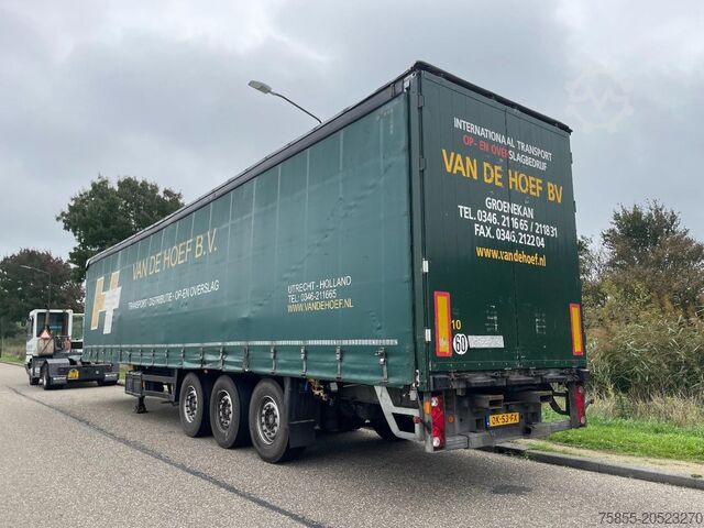 Schiebeplanen Schmitz SCS 24/L - 13.62 E B (S01) Kooiaap / SAF Axle /...