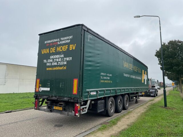 Schiebeplanen Schmitz SCS 24/L - 13.62 E B (S01) Kooiaap / SAF Axle /...