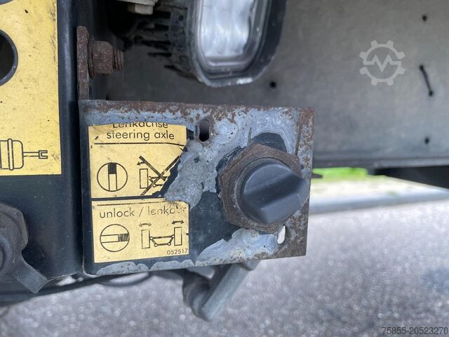 Schiebeplanen Schmitz SCS 24/L - 13.62 E B (S01) Kooiaap / SAF Axle /...