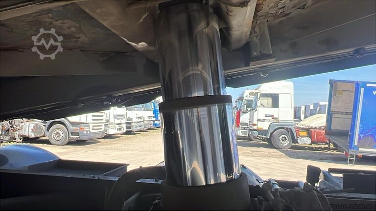Tipper with crane Scania G 380 (EURO 5 / BIG HUB / STEEL SUSP. / HMF 164...