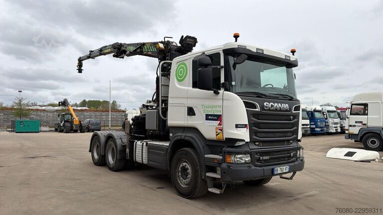 Standard tractor Scania R580 (EURO 6 / FRENCH TRUCK / BIG HUB / 6X4 / T...