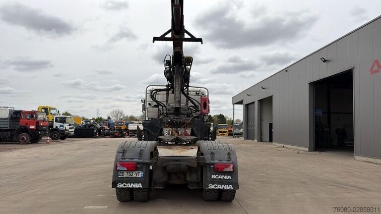 Standard tractor Scania R580 (EURO 6 / FRENCH TRUCK / BIG HUB / 6X4 / T...