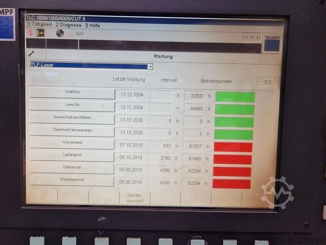 3D laser cutting and welding system TRUMPF TRUMATIC LASERCELL 1005 (TLC 1005)