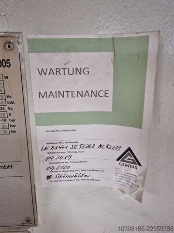 3D laser cutting and welding system TRUMPF TRUMATIC LASERCELL 1005 (TLC 1005)